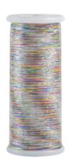 GLITTER MYLAR THREAD PEACOCK