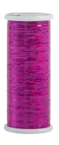 GLITTER MYLAR THREAD CORAL PINK