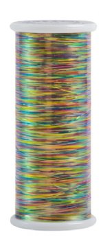 GLITTER MYLAR THREAD RAINBOW