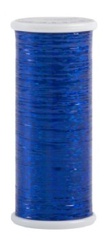 GLITTER MYLAR THREAD COBALT