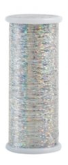 GLITTER MYLAR THREAD SILVER