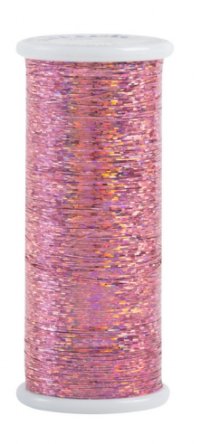 GLITTER MYLAR THREAD PINK