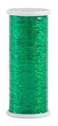 GLITTER MYLAR THREAD GREEN