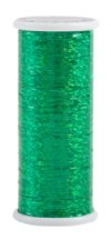 GLITTER MYLAR THREAD GREEN