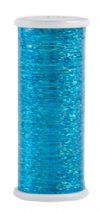 GLITTER MYLAR THREAD BLUE