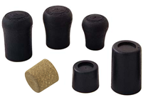 American Tackle Rubber Vinyl Butt Caps & Gimbal Covers from